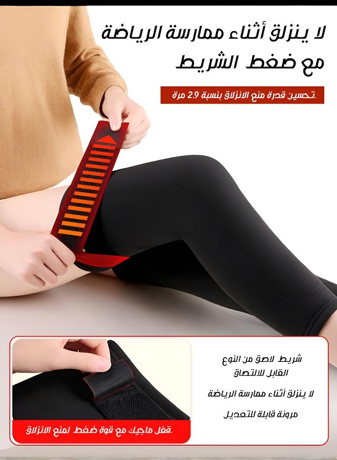 حامي الركبة سميك مزدوج للدفء والدعم | لكبار السن وراحة المفاصل - Image 4