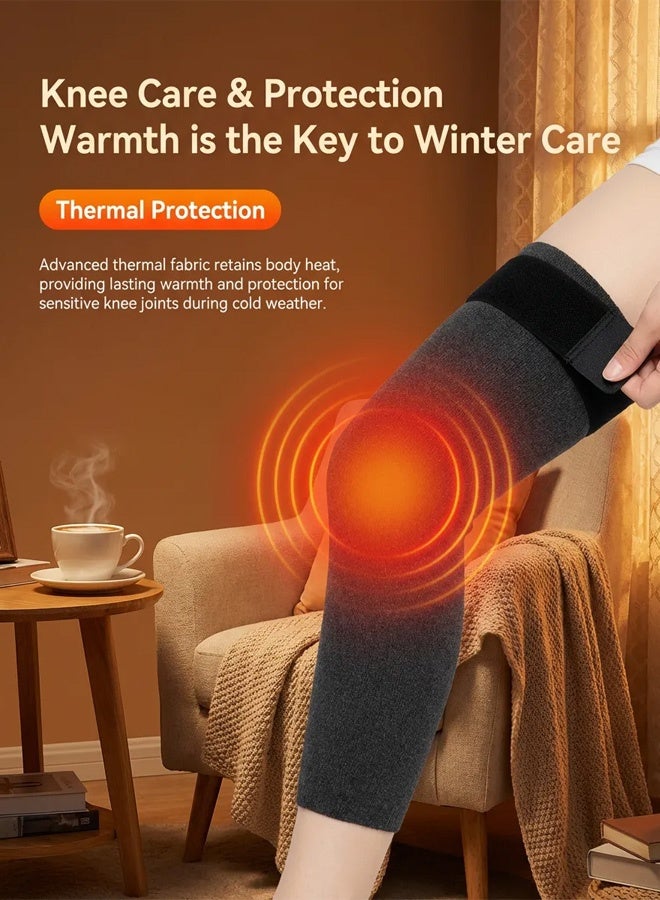 Double-Thick Knee Protector for Warmth & Support | Elderly & Joint Comfort - Image 2