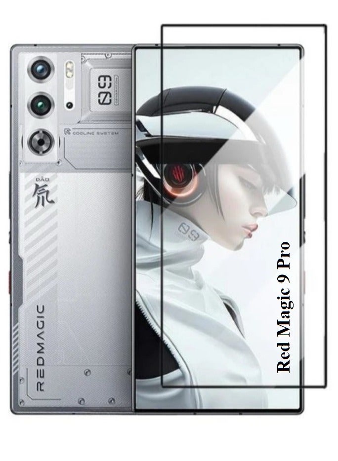 Screen Protector for Red Magic 9 Pro/Red magic 9 Pro Plus Anti-Scratch, High Transparency, Anti-fingerprint, Bubble-Free, Dust-Free Premium Screen Protector Tempered Glass For Red Magic 9 Pro  - Image 1