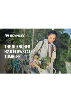 Stanley Stanley Quencher H2.0 Stainless Steel Vacuum Insulated Tumbler with Lid and Straw for Water, Iced Tea or Coffee, Smoothie and More,  40oz/1.18L  - Image 3