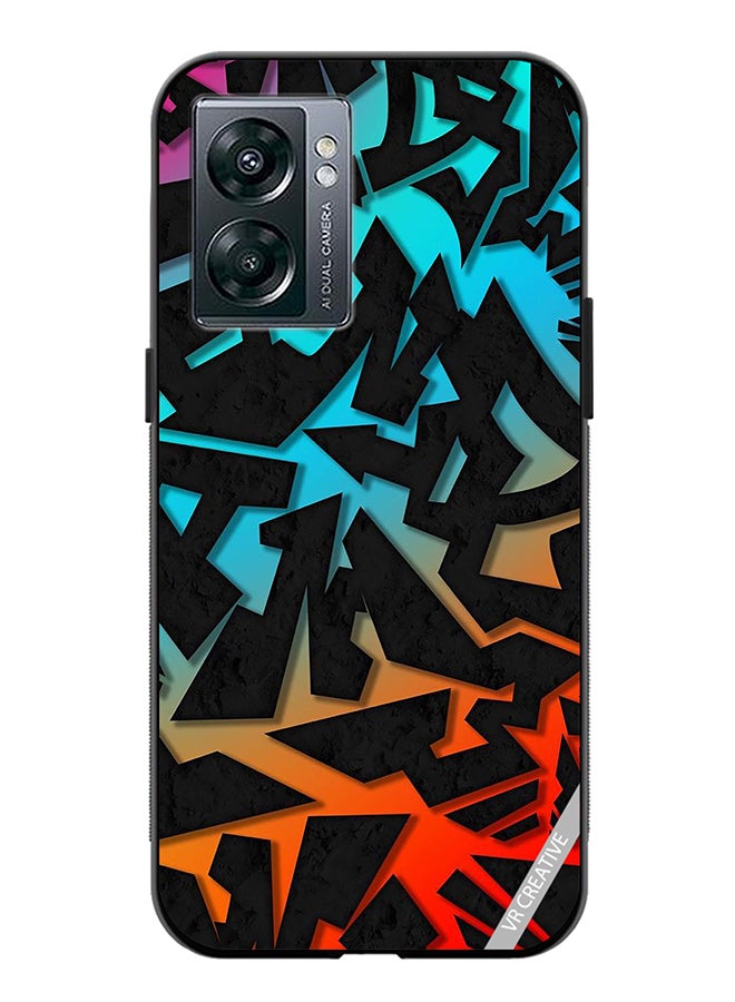 VR CREATIVE Protective Case Cover For Oppo A57 5G Design Multicolour - Image 1