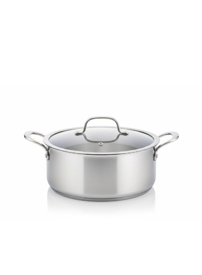 Prestige Tri Ply Stainless Steel 11 Pcs Cooking Set | Induction + all hob suitable | Pots and Pans Set | PR81202 - Image 4