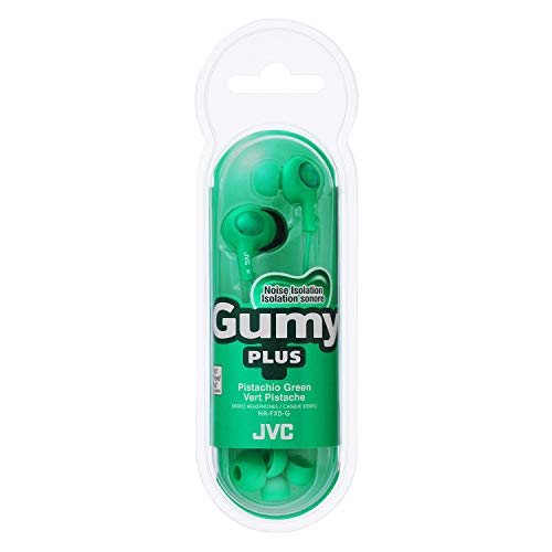 JVC HAFX5G Gumy Plus Inner Ear Headphones (Green) - Image 2