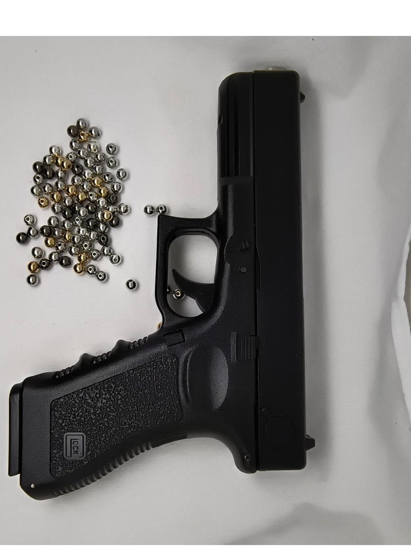 Realistic Metal 6mm Bead Glock Pistol  - Image 5