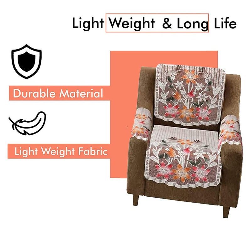 Yellow Weaves 5 Seater Sofa and Chair Cover Set with 6 Arms Cover (Pack of 12) - Image 5