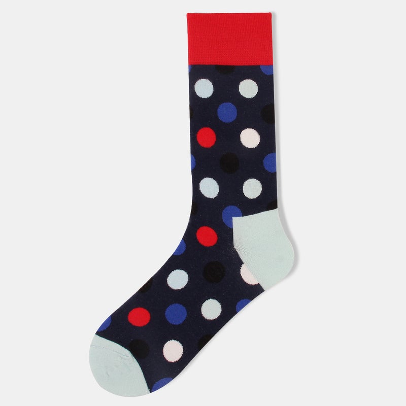 25-Color Socks Long Men'S Socks Women'S Socks Polka Dot Fashion Couple Trendyy Stockings - Image 3