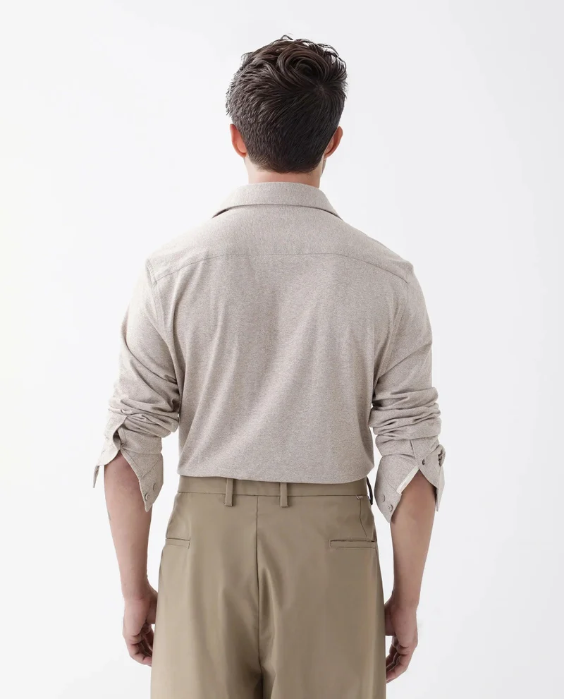Rare Rabbit Men's Regular Fit Solid Shirt