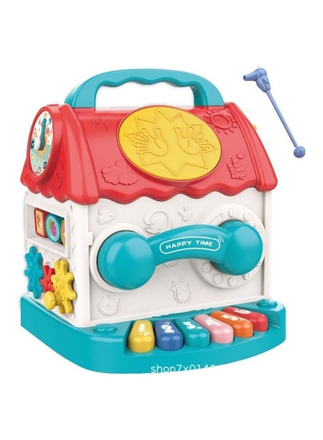 NIBEMINENT Musical Toy House 23.4x20.7x25.2cm - Image 1