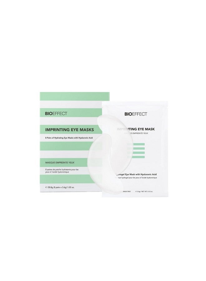 Bioeffect Imprinting Eye Masks (8 Pairs) Deeply Moisturizing Soothing Antiaging Gel Eye Patches With Hyaluronic Acid Supercharge Your Eye Serum Fight Tired Eyes Wrinkles And Puffiness - Image 1