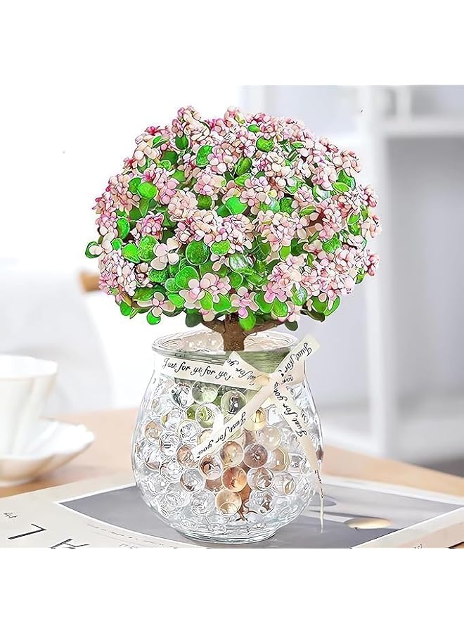 The Bros خرز هلامي من الجل المائي الشفاف، ركيزة زراعة بدون تربة، طين كريستالي، لتنسيق الزهور، حشو مزهرية، مركز زفاف، زينة زهور احتفالية ((شفاف 20000 حبة)) - Image 4