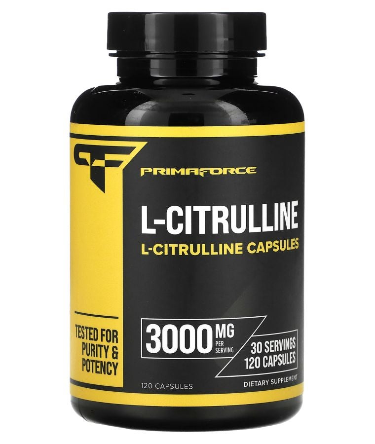 Primaforce L-Citrulline 120 Capsules (750 mg per Capsule)