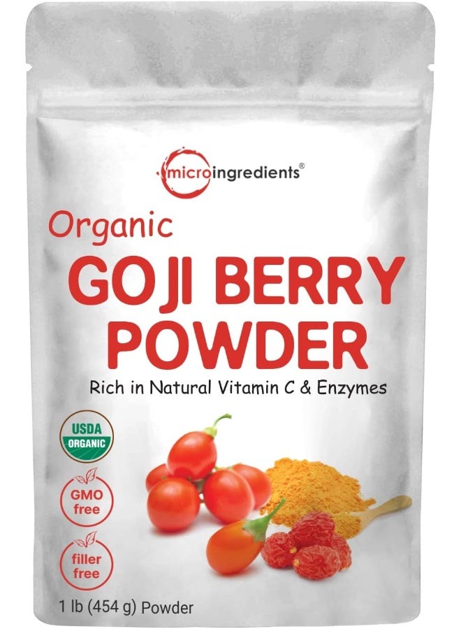 Micro Ingredients Organic Goji Powder - Image 1