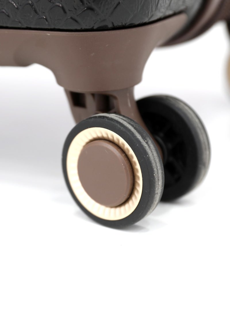 SONADA Premium Travel Set — Sonada Hardside Luggage Trolley Bag 3 Pcs Set (Black, 20″/24″/28″) - Image 5