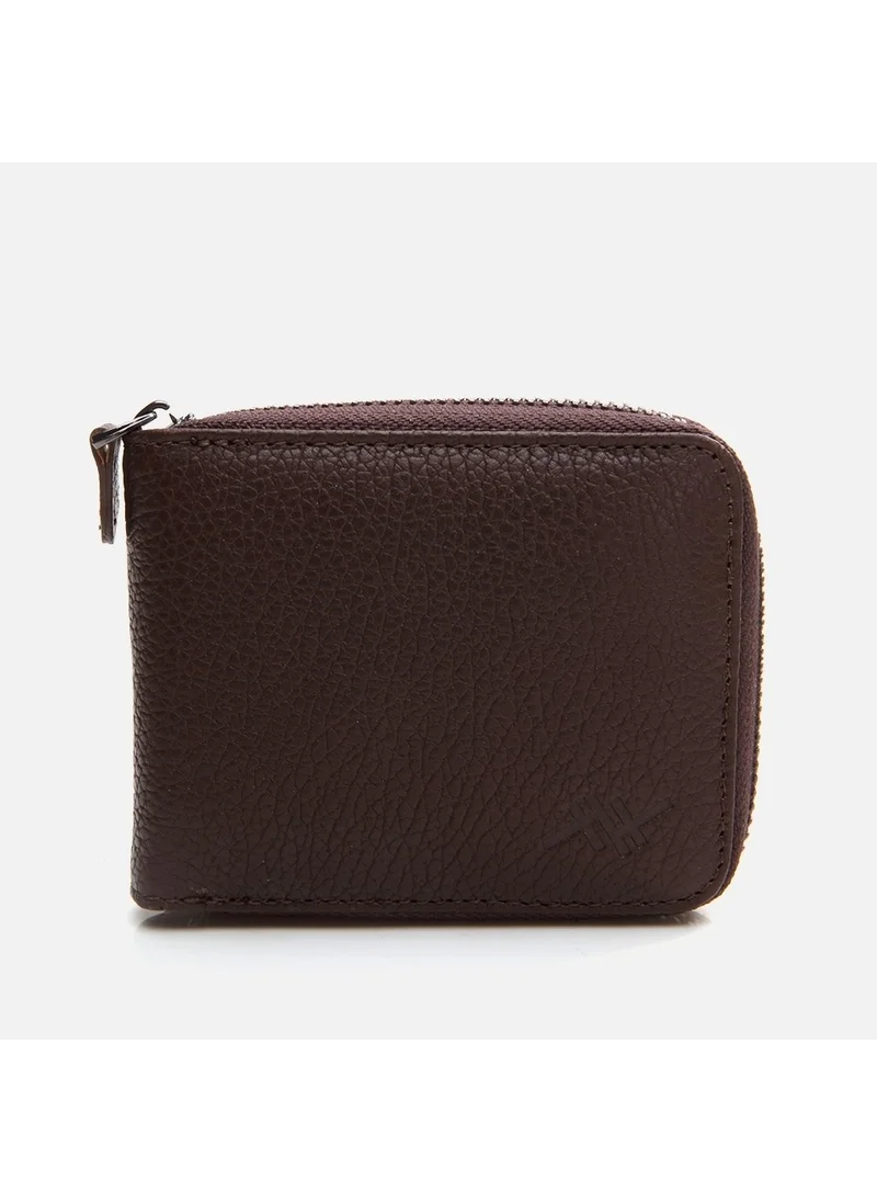 Hotiç 06CUH290100A480 GENUINE Leather Brown Men's Wallet