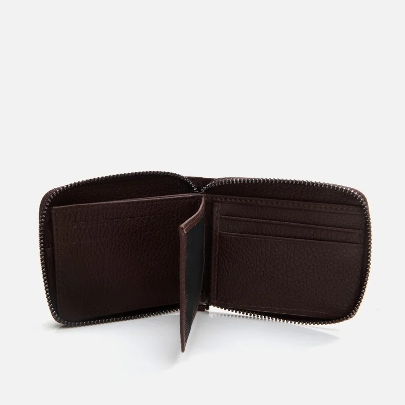 Hotiç 06CUH290100A480 GENUINE Leather Brown Men's Wallet
