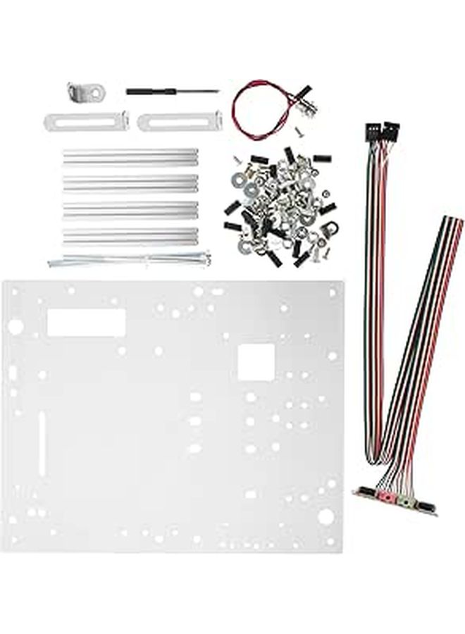 قوس علبة حاسوب صغير الشكل المصغر (SFF) مع لوحة USB لحاويات سطح المكتب وتخزين بطاقات الفيديو - Image 1