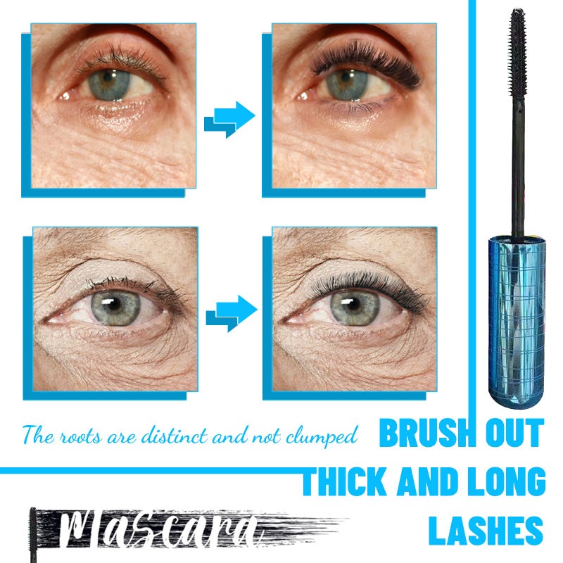 fupah Mascara for Older Women 60 Plus, Mascara for Women over 60 with Thinning Lashes, Waterproof Hypoallergenic Tubing Mascaras Black Volume and Length for Sensitive Eyes (1 Pack) - Image 5