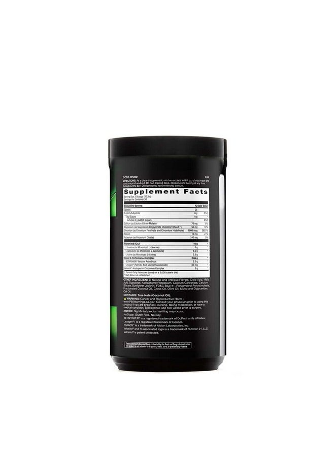 BEYOND RAW - Precision Bcaa Powder ; Anabolic Recovery & Power Output ; Blue Raspberry Lemonade ; 30 Servings - Image 1