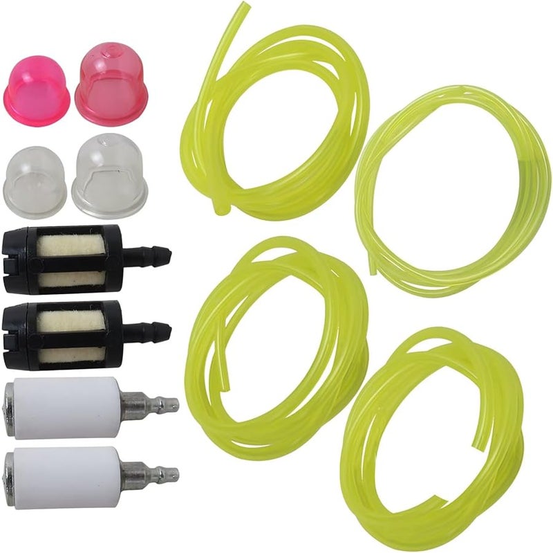 خرطوم وقود المحرك الصغير، أنبوب غاز بطول 4 أقدام للقطعة، لزر التشغيل الأولي وفلتر الوقود زاما 0057003 - Image 4