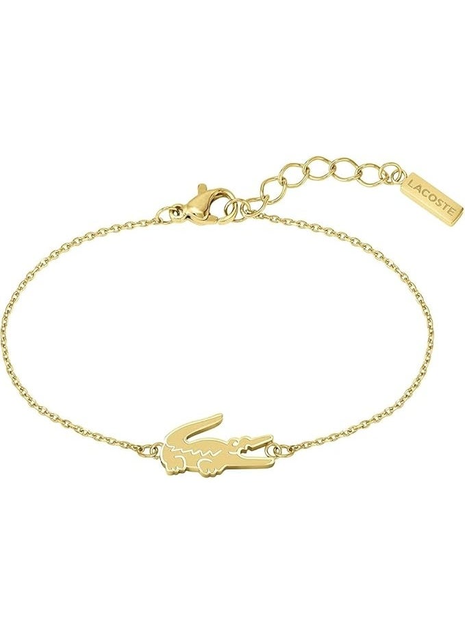 LACOSTE Couples Crocodile Bracelet for Men and Women – Stainless Steel, Luxurious and Elegant Design, Rust Resistant - Image 2