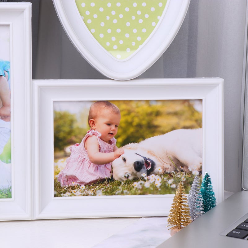 2pcs Photo Frame Love Heart Combination Photo Frame Love Decorative Photo Frame - Image 4