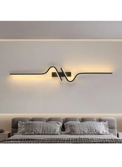 LOOPITYS （Tricolour light-100CM-R）Modern wall lights Home appliances Nordic style long lumen home decoration Bedroom dining room TV wall lighting fixtures，wall lamp  - Image 2