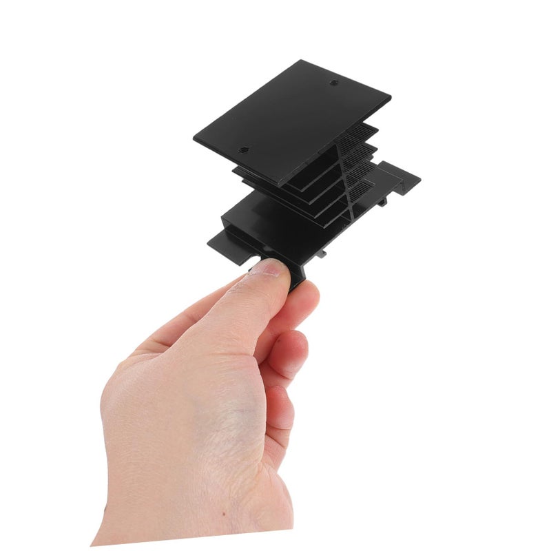 Aluminum Relay Heatsink Replacement Block Black Cooling Fin - Image 5
