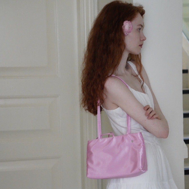 Satin Bow Shoulder Bag - Image 2