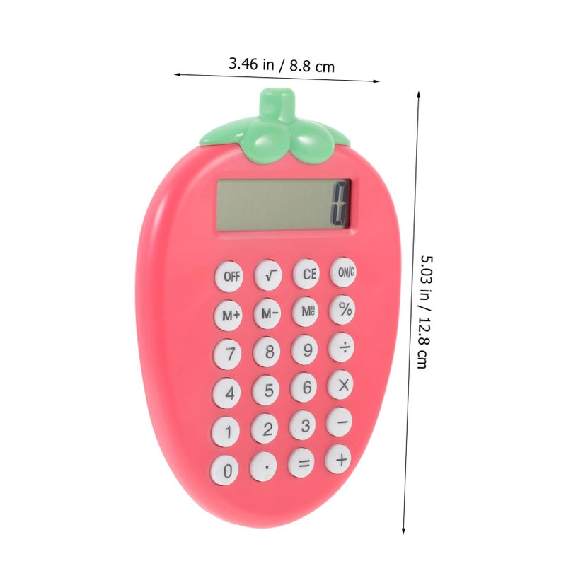 Solar Power Calculator Portable Mini Pocket Size for Students Office Counting Tool - Image 3