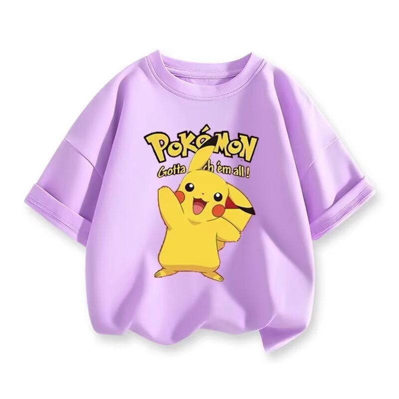 Children'S Short-Sleeved T-Shirt Boys Summer Medium And Large Kidsren'S Girls Loose Fashion Half-Sleeved Kidsren'S Clothing T-Shirt - Image 4