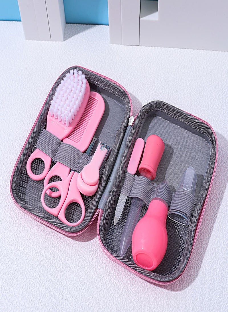 Little tots Nursing bag dropper set of 8 pieces Pink color - Image 1