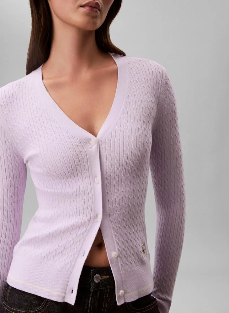 CALVIN KLEIN  Logo Varigated Rib Nano Tank for Women | Best Price UAE