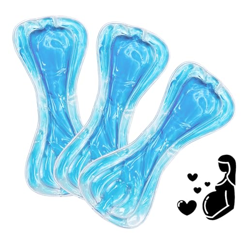 Ruheaou Postpartum Cold Pack Perineal Cooling Pad Pregnancy Hemorrhoid Pain Relief Postpartum Ice Pack Pads blue - Image 2