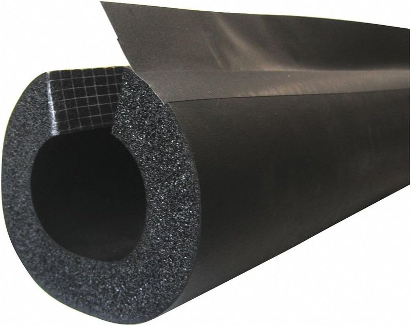 3/4" x 6 ft. Elastomeric Pipe Insulation, 1/2" Wall