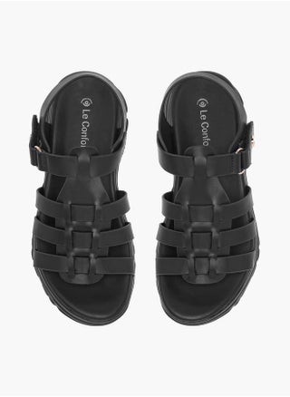 Girls Solid Chunky Sole Strap Sandals with Hook and Loop Closure - pzsku/ZD1088DCE6DE1D4E07147Z/45/_/1738592023/163f778d-a28b-4b9c-805b-4b404f4a5d49