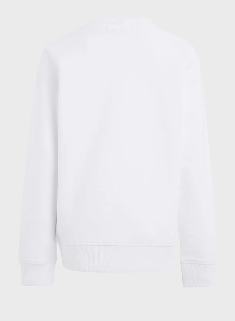 Calvin Klein Jeans Kids Hero Mini Logo Sweatshirt