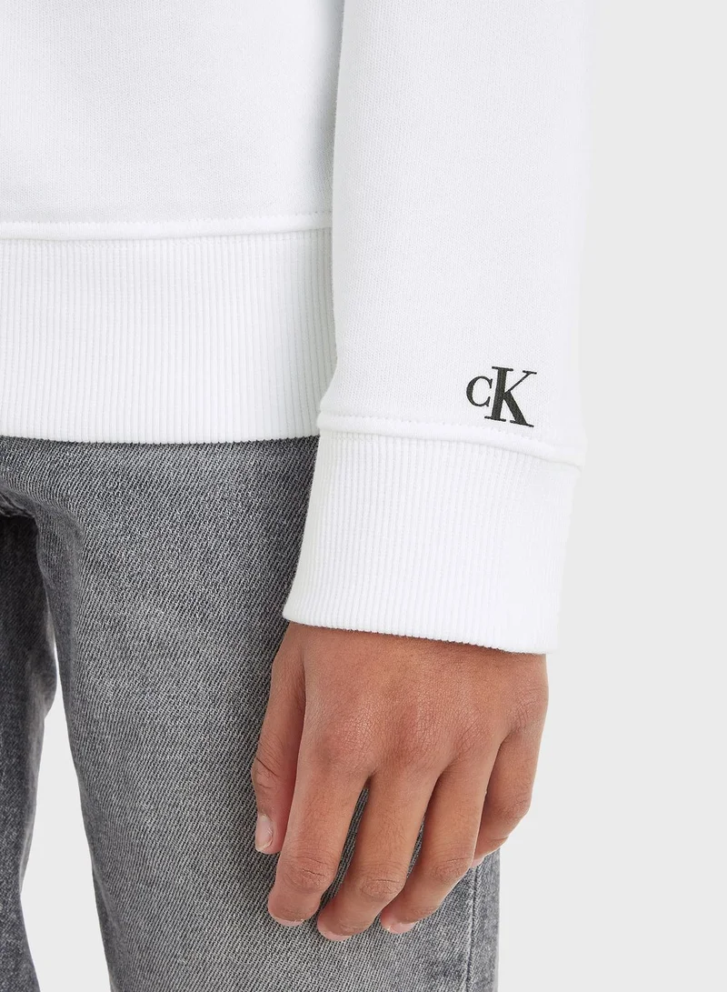 Calvin Klein Jeans Kids Hero Mini Logo Sweatshirt