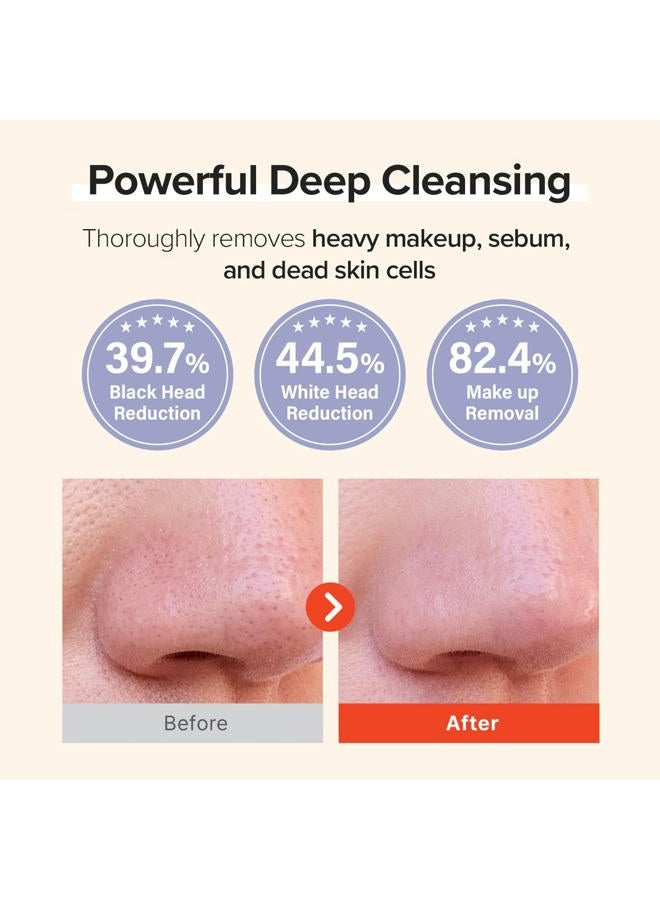 MARY & MAY Rice + Glutathione LHA Cleansing Oil | Daily Makeup Remover | Removes Impurities, Sebum & Clogged Pores | Double Cleanse | Gentle Exfoliation for Sensitive Skin | Korean Skincare | 6.76 fl oz - Image 5