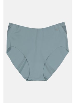 TRIUMPH Women Plain Pull On Thong, Sage Green  - Image 1