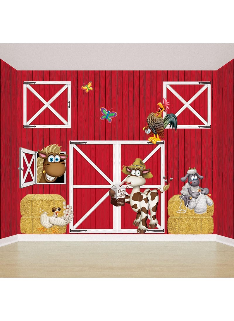 Beistle Barn Door Props Party Accessory 1 count 2Pkg  - Image 4