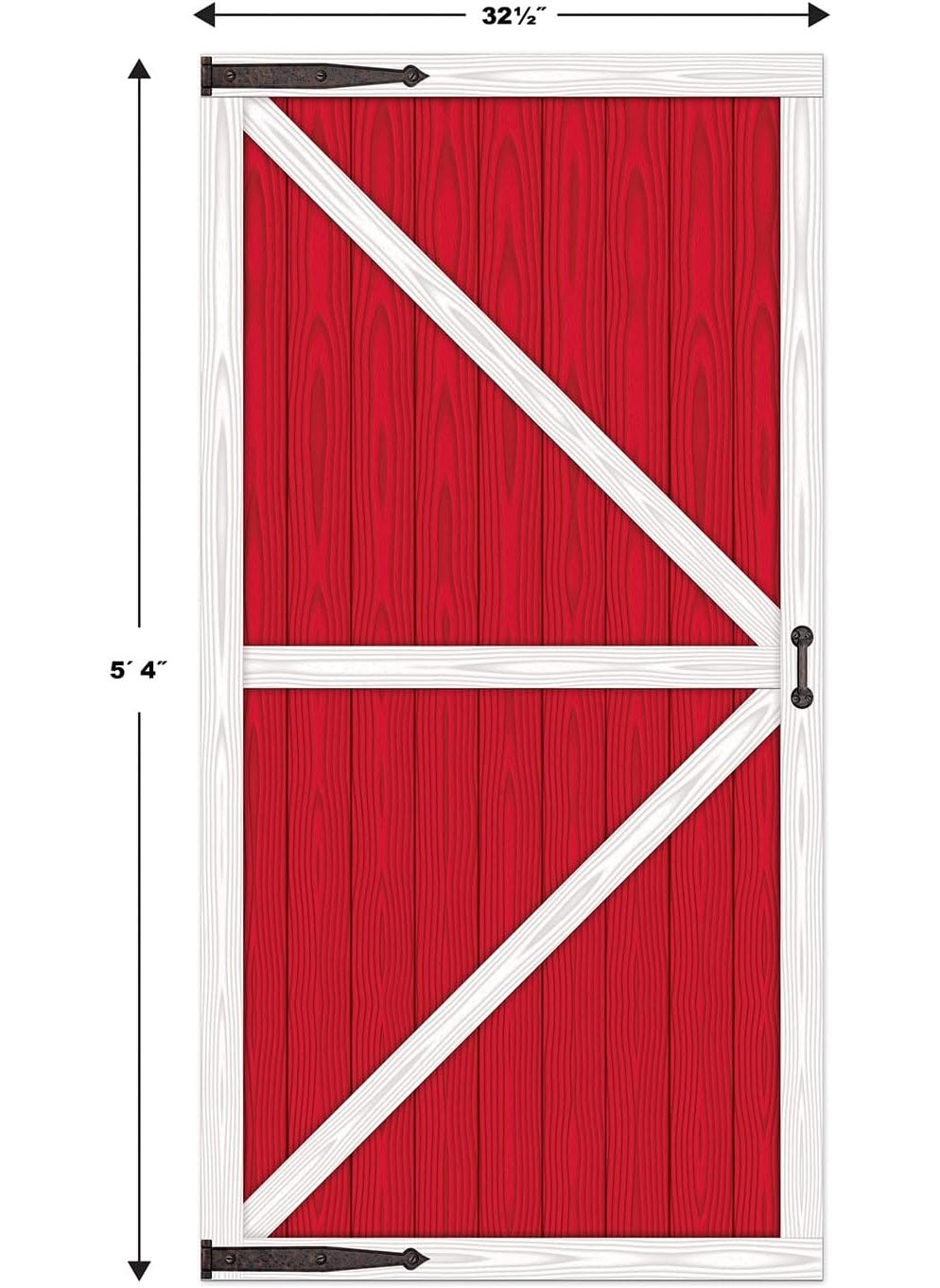 Beistle Barn Door Props Party Accessory 1 count 2Pkg  - Image 2