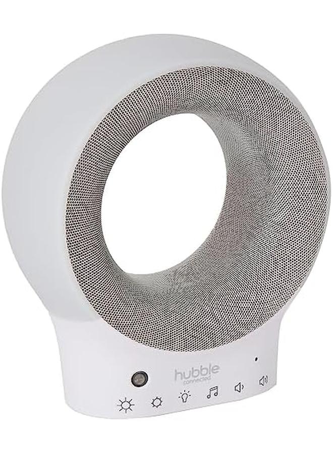 هابل متصل جهاز مراقبة الطفل الصوتي الذكي Eclipse بتقنية Wi Fi مع 7 ألوان ضوء ليلي ومدرب للنوم وتهويدات محملة مسبقًا ومكبر صوت بلوتوث - Image 3