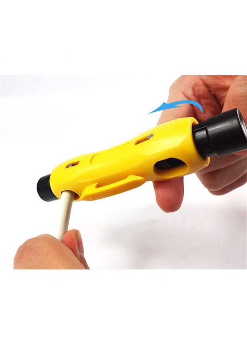 Generic VRCT Automatic Coaxial Cable Wire Stripper for RG59 RG6 RG7 RG11 CAT5 CAT6 Stripping Tools  - Image 3