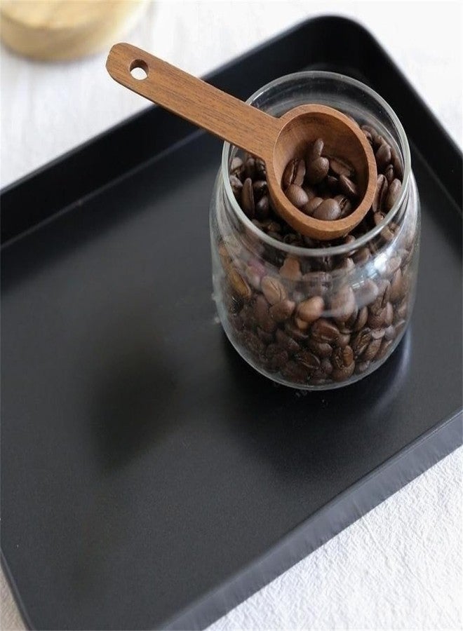 VBHHY Wooden Coffee Spoon in Walnut, Coffee Scoop Measuring for Coffee Beans, Whole Beans Ground Beans or Tea, Home Kitchen Accessories, Coffee Scoop - 1 Pack, 15ml - Image 4
