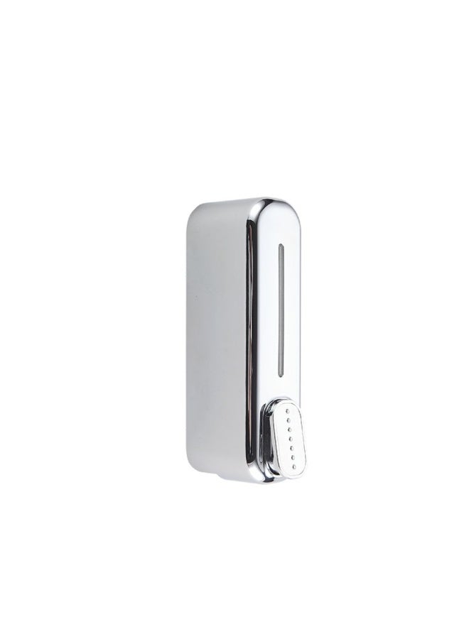 DANUBE HOME Danube Home Milano Soap/Sanitizer Dispencer Chrome -F7021 63X210H | Acrylic Soap Dispenser | Bathroom Accessories Hand Soap Dispenser For Toilet Bathroom Washroom Shower Room - Chrome  - Image 1
