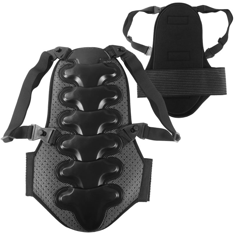 Cienfy Adult Back Spine Protector AntiFall Protective Gear for Snowboarding Skateboarding Skating and Skiing