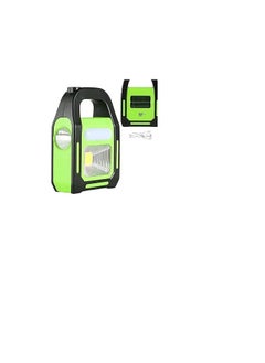 Solar or Electric Powered Emergency Light, Rechargeable Lamp with 3 Lighting Modes