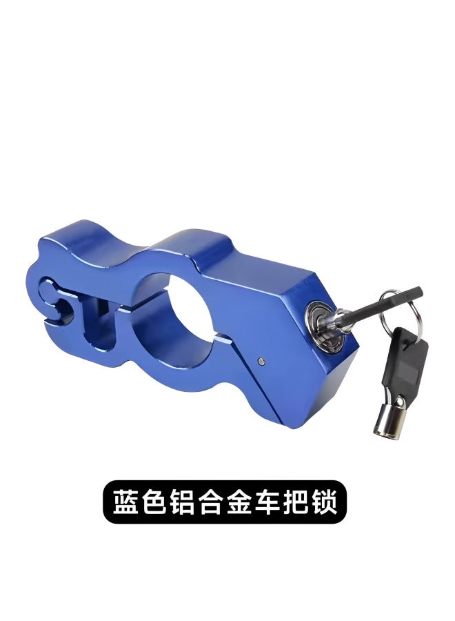 Manufacturer Electric Vehicle Lock Battery Motorcycle Handbrake Lock Tricycle Lock Universal Anti-theft Throttle Brake Lock Handlebar Lock
