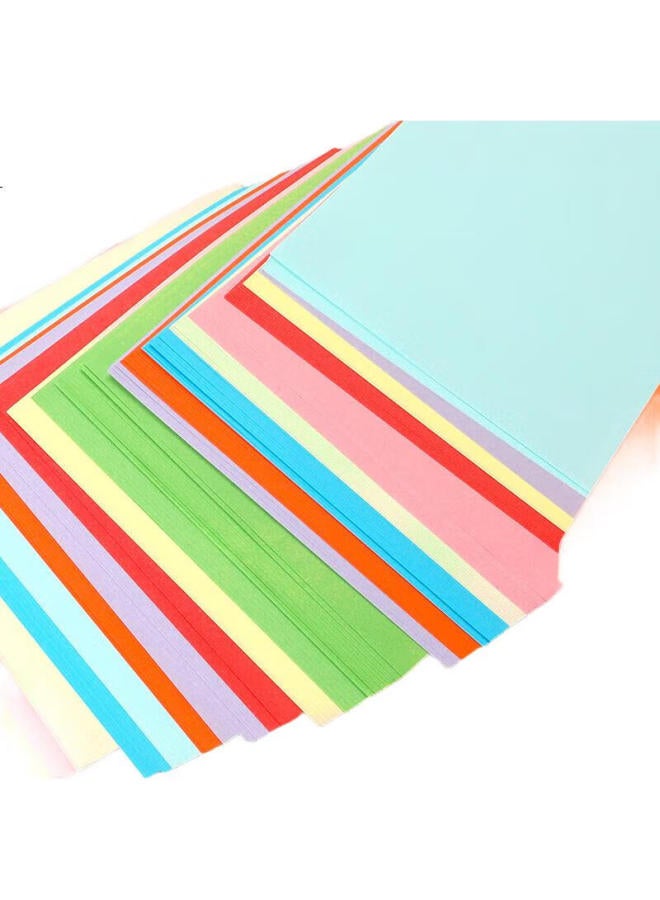 Surada Origami Paper, 100 Sheets, 15*15Cm, Square Colored Cardstock, Handmade Origami Paper For Children, Star And Crane Paper, Diy Craft Paper, 10 Colors, Diy141 - Image 1