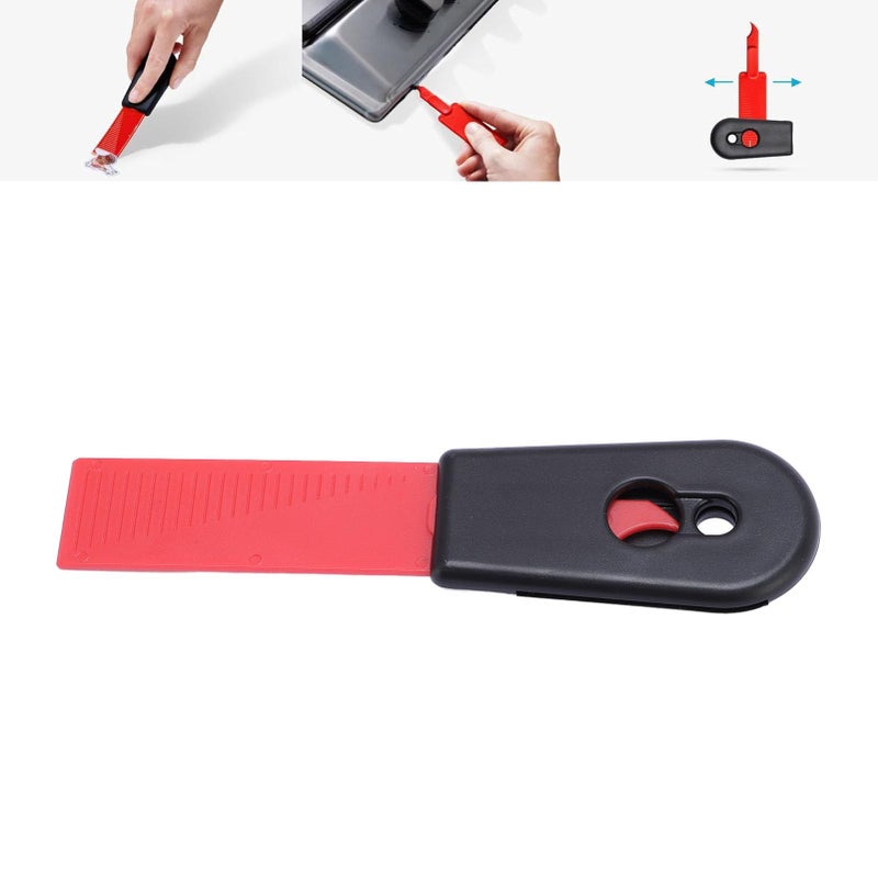 2 in 1 Kitchen Cleaning Scraper Tool for Stubborn Dirt and Crevices Plastic Household Supplies - Image 4